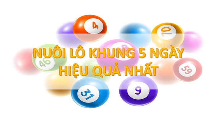 Nuôi lô tô khung max 5 ngày hốt bạc khủng cùng chuyên gia Cầu lô bạch thủ nuôi khung 5 ngày